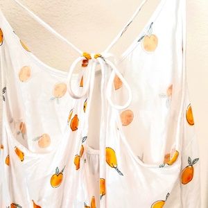 Tangerine tank top